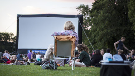 Openluchtcinema in augustus