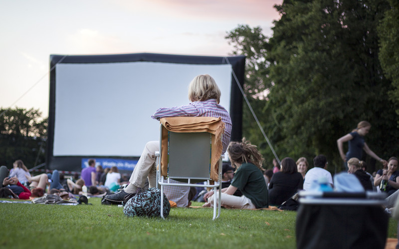 Openluchtcinema in augustus
